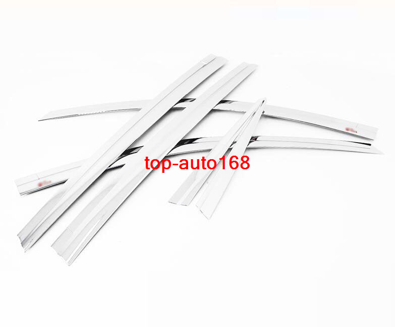 for Cadillac SRX 10-16 silver Window Visor Vent Sun Shade Rain Guard Door Visor