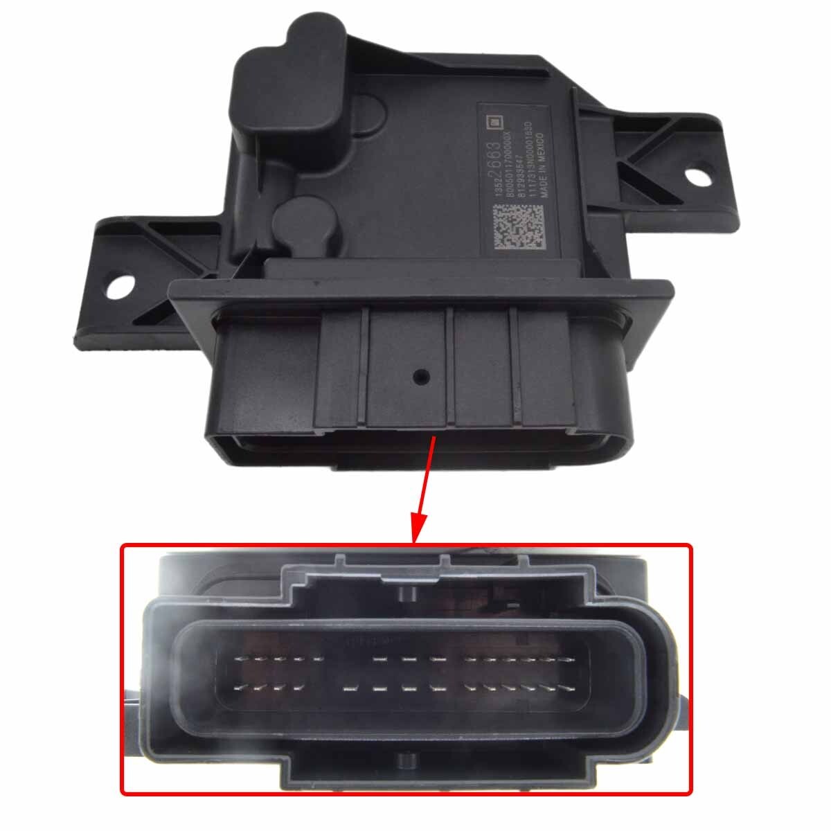 Fuel pump control module 13522663 compatible with Encore Regal Trailblazer XT5
