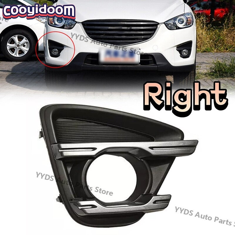 Front bumper bezel fog light protection frame for Mazda CX-5 2013 - 2016