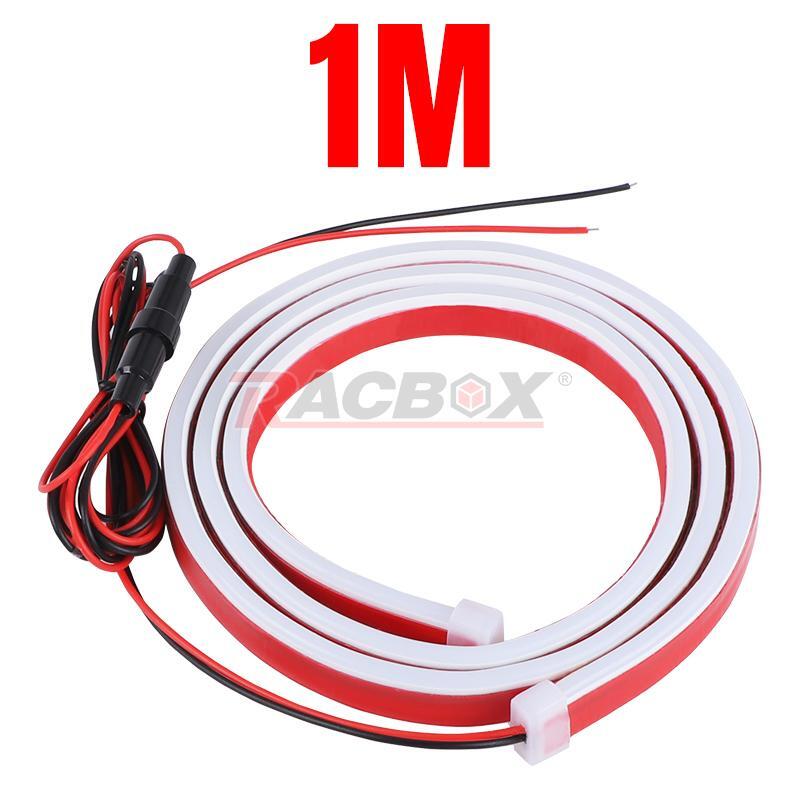1Pc Start Scan Dynamic 100cm LED DRL Car Hood Light Strip Daytime Running Light