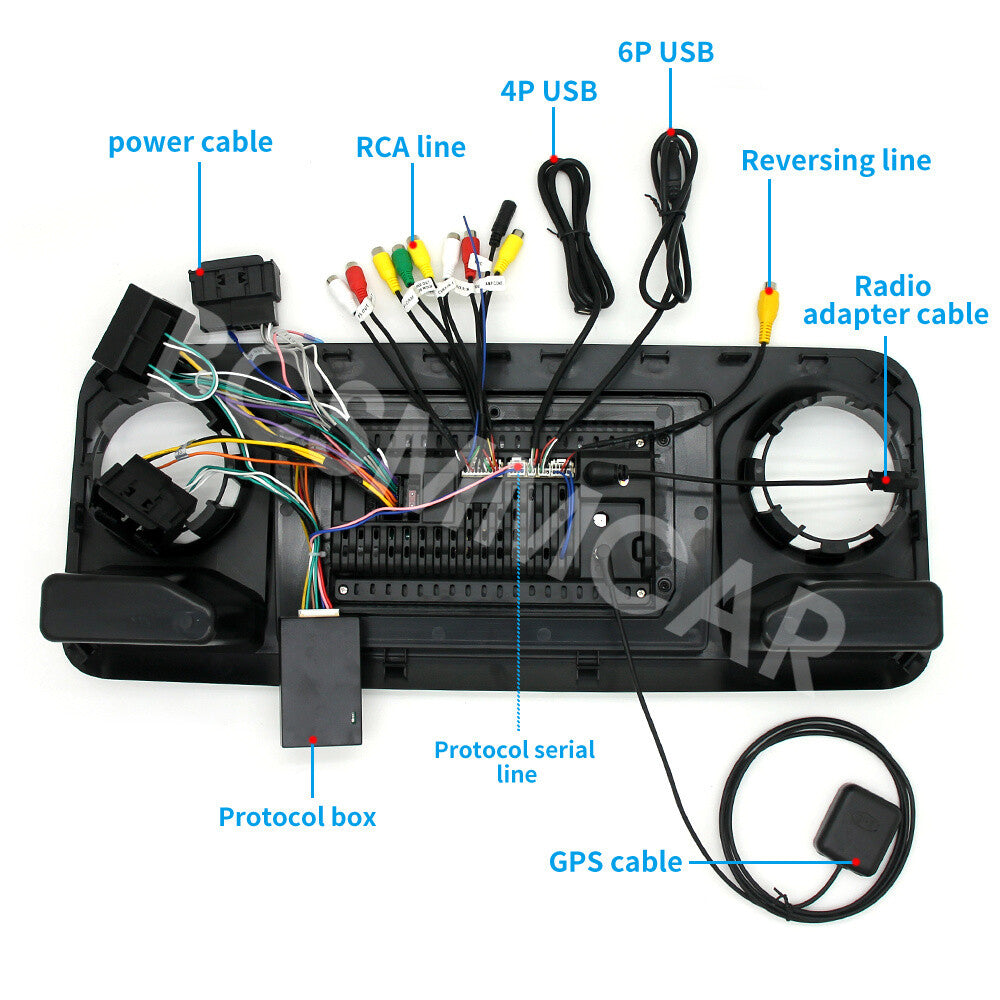 Fit for Mercedes-benz Sprinter 2018-2022 For CarPlay Stereo Radio GPS BT 2+32G