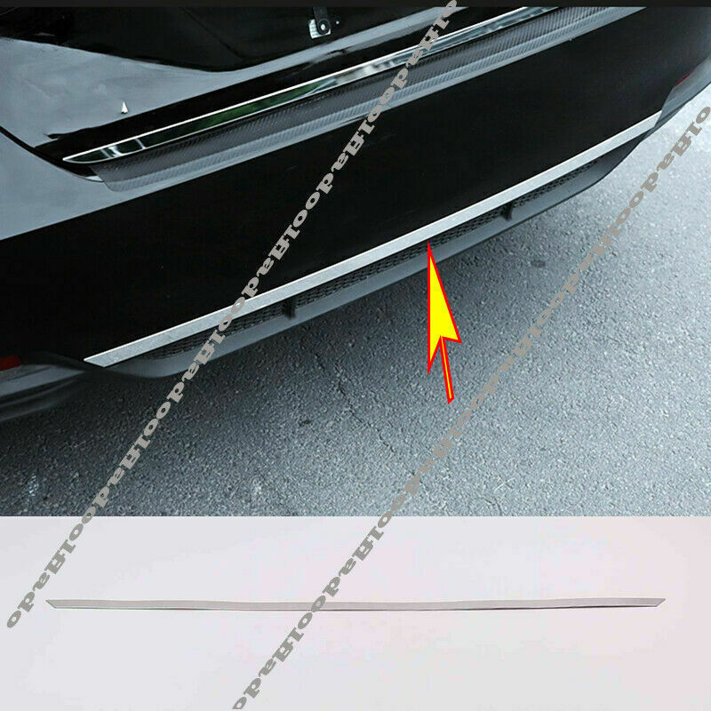 for Toyota for Avalon 2019-2022 Chrome Rear Bumper Protector Cover Bottom Strip Trim
