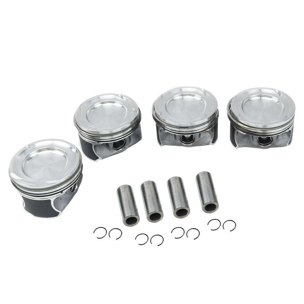 Engine Crankshaft w/ Pistons Rings Bearings Set Connecting Rod for Mercedes-Benz