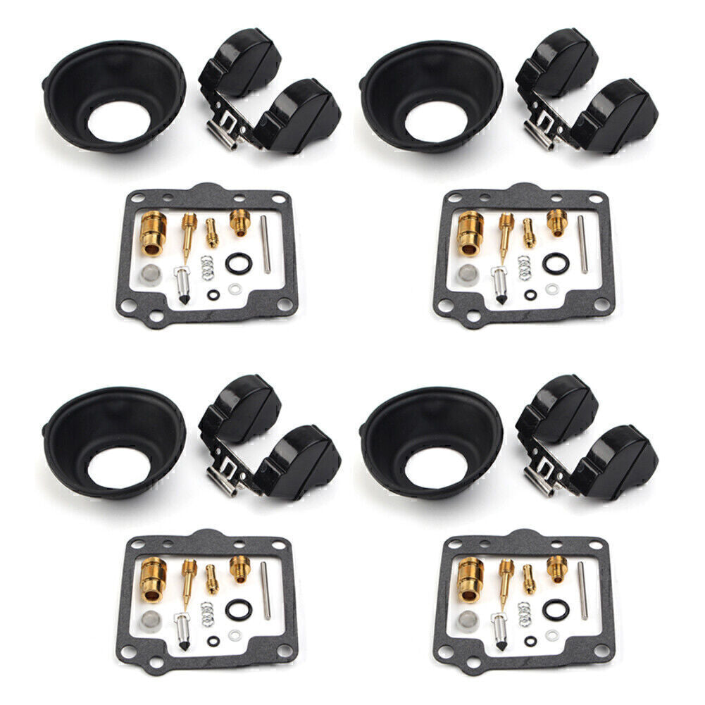 for Yamaha XS1100 XS1100L XS1100S 4x Carburetor Repair Kit Carb Float Diaphragms