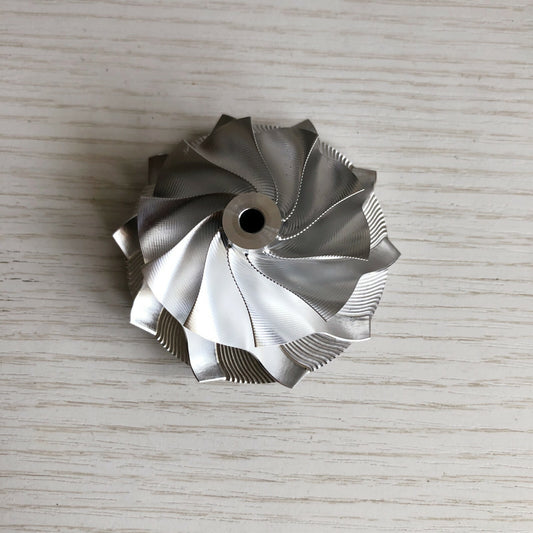 GT15-25 50.20/65.00m 10+0 Performance Point Milling Compressor Wheel