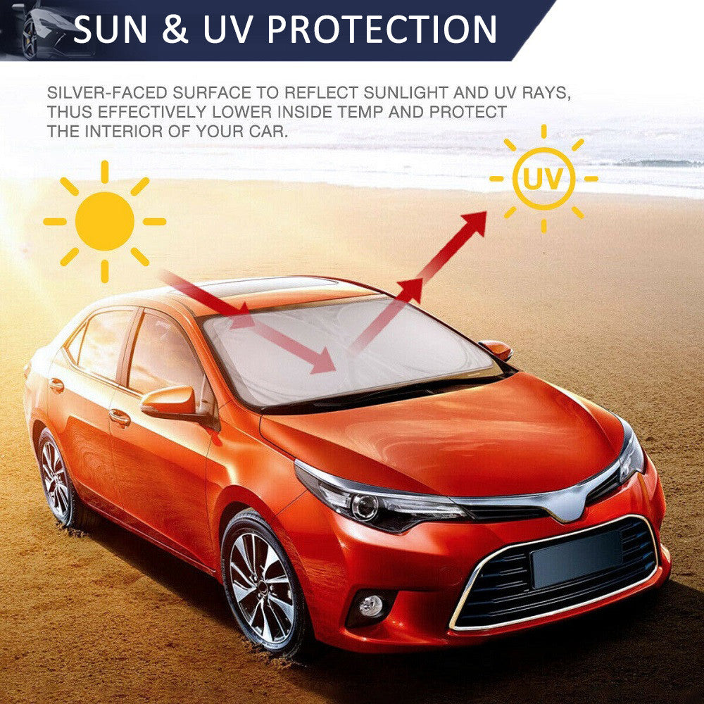 for Mini Copper F60 R55 R56 R57 Windshield Sun Shade UV Block Front Cover Visor