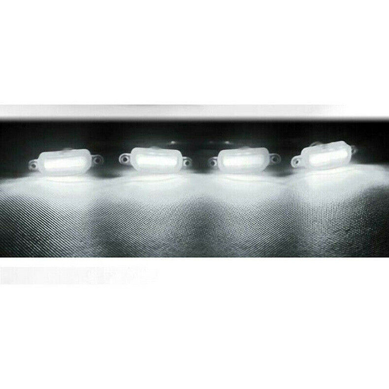 for Hyundai Palisade 2020-23 Style White LED Lamps Front Grill Lights Kit