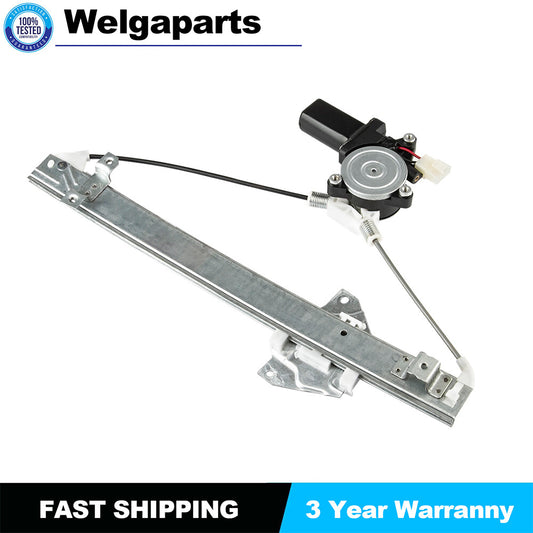 Rear Left Driver Electric Window Regulator w/ Motor for Mitsubishi Montero 92-00