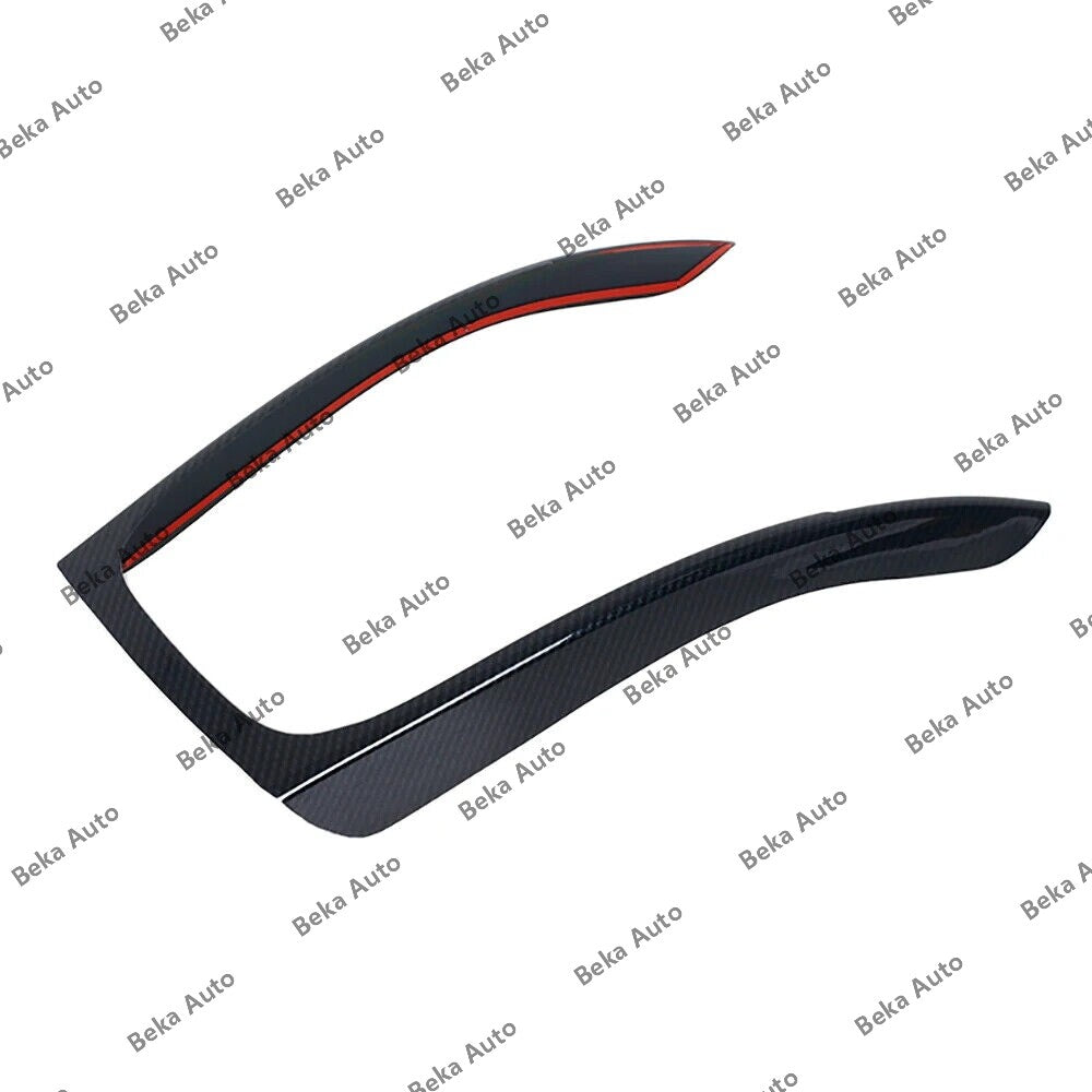 1 piece of carbon fiber trim for Audi A4, B8, and A5 center console gear shift bracket (model 09-16)