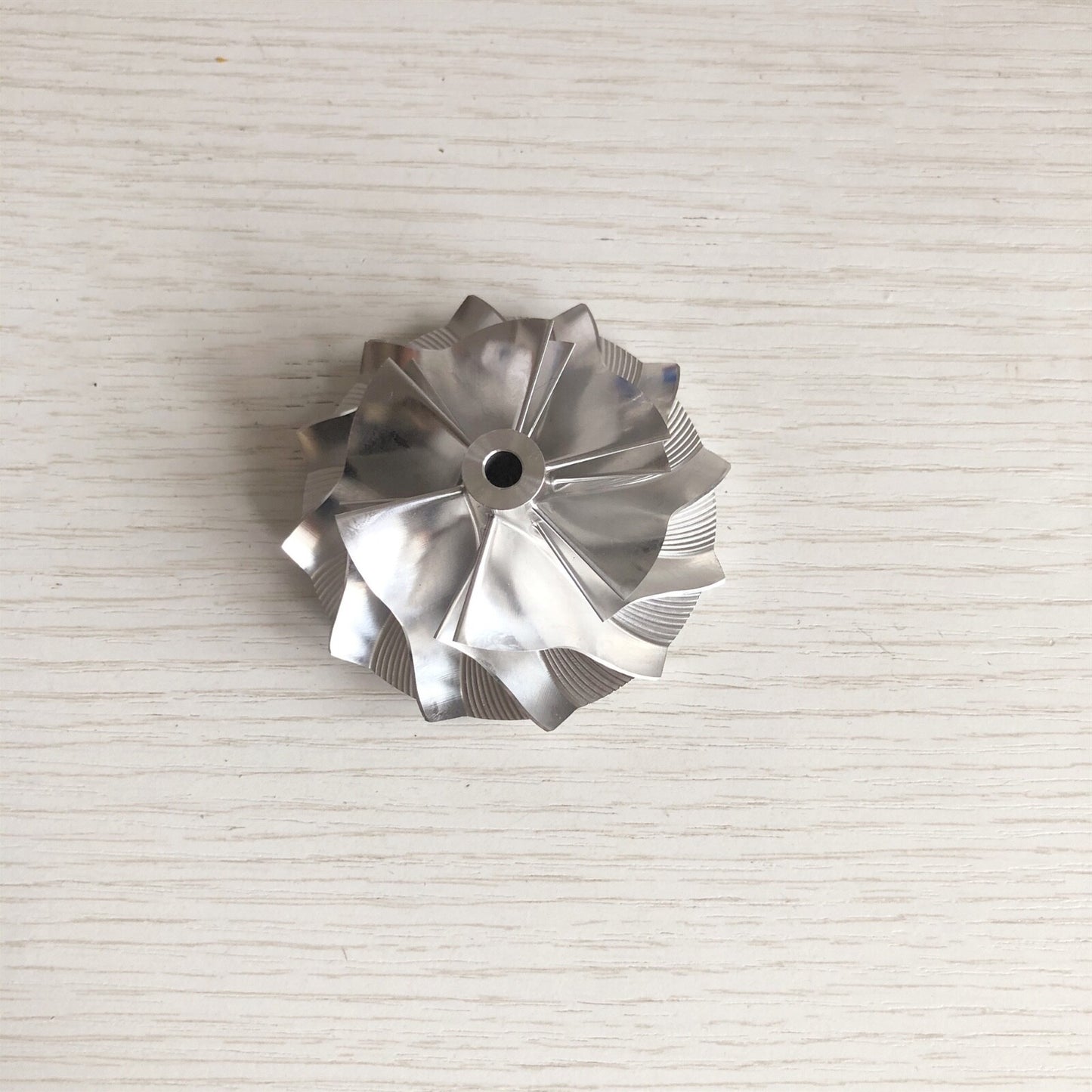 GT15-25 47.73/64.44 mm 6+6 Blade High-Performance Turbine Billet Compressor Wheel