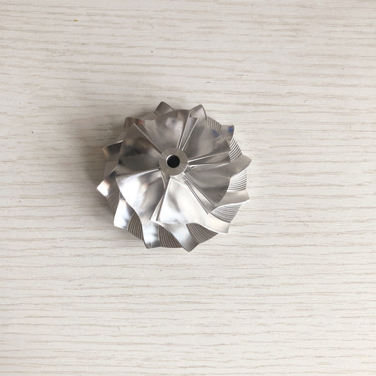 GT15-25 47.73/64.44 mm 6+6 Blade High-Performance Turbine Billet Compressor Wheel