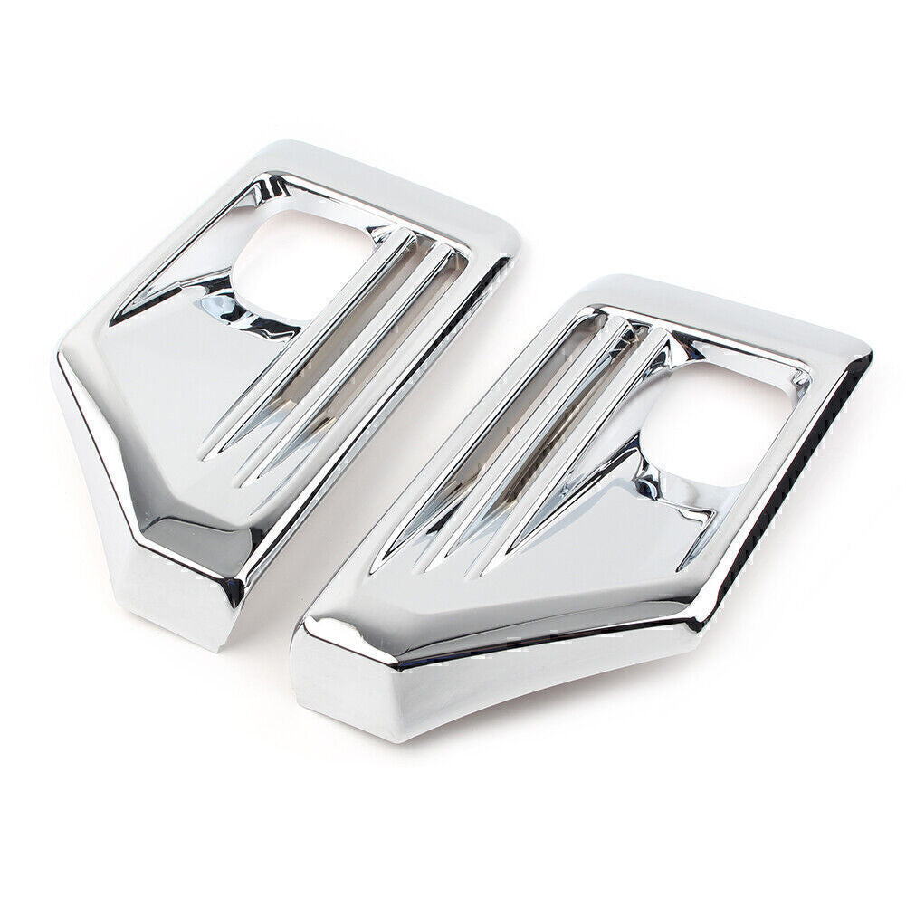 Front Fog Light Indicator Cover Trim ABS Chrome Fit for Toyota RAV4 Adventure 19-20