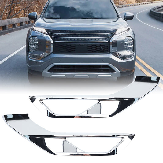 2¡ÁF¨¹r for Mitsubishi Outlander DG ZM 2022-2025 Unten Vordere Sto?stange Zierstreifen