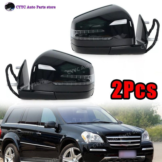 Pair Car Side Door Mirror for Mercedes-Benz M GL class X W164 ML63 ML164 GL550