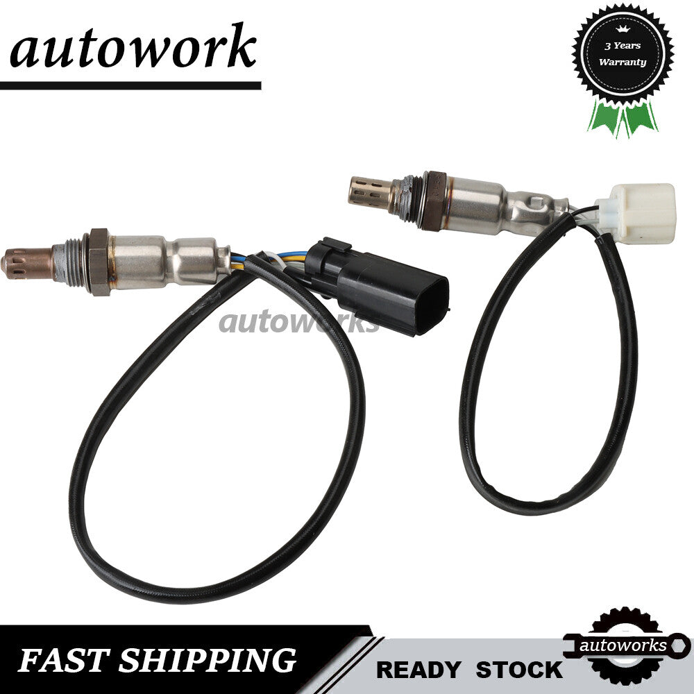 New 2PCS Upstream Downstream Oxygen O2 Sensor for Jeep Renegade 2.4L 2015-2020