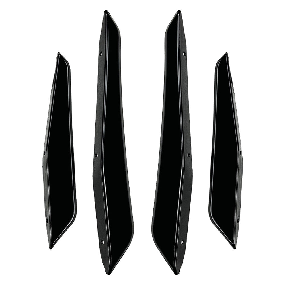 Front Bumper Splitter Side Skirt Spoiler for BMW M2 G87 2023-2024 4PCS