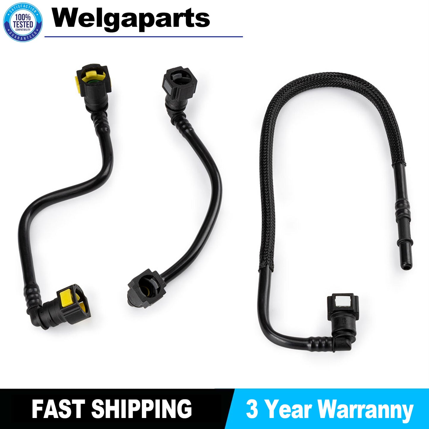 3pcs Fuel line Hose Kit for Mercedes-Benz W163 ML320 ML430 ML55 AMG V6 V8 New