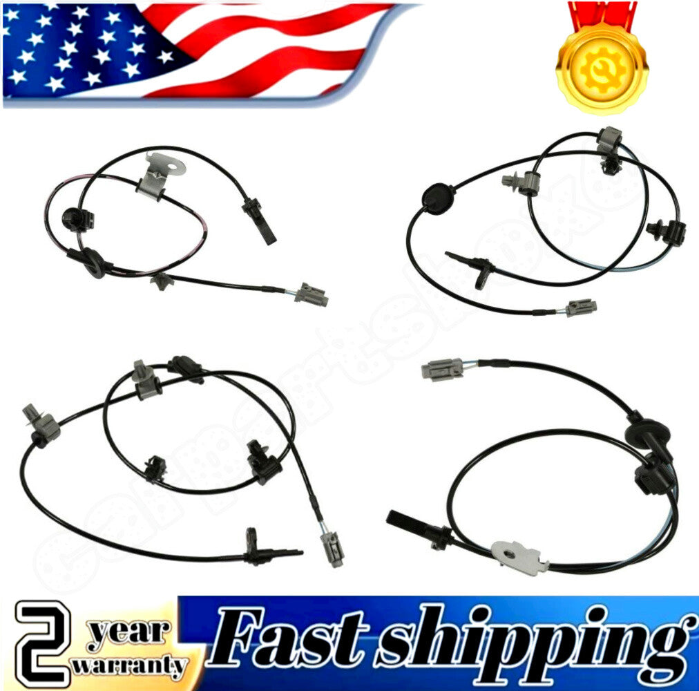 4-piece set of front and rear LR ABS wheel speed sensors for 2014-2018 for Subaru Forester