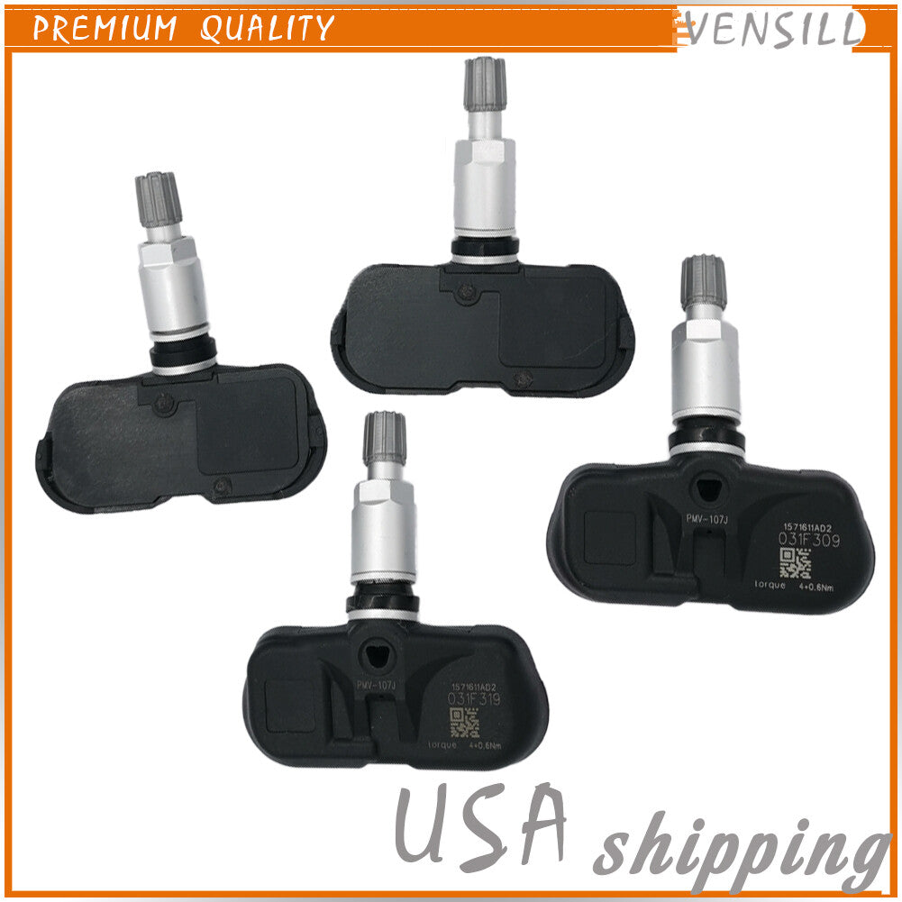 4 Pcs TPMS Tire Pressure Sensor 42607-33021 for Lexus CT200H ES300H for Toyota 06-14