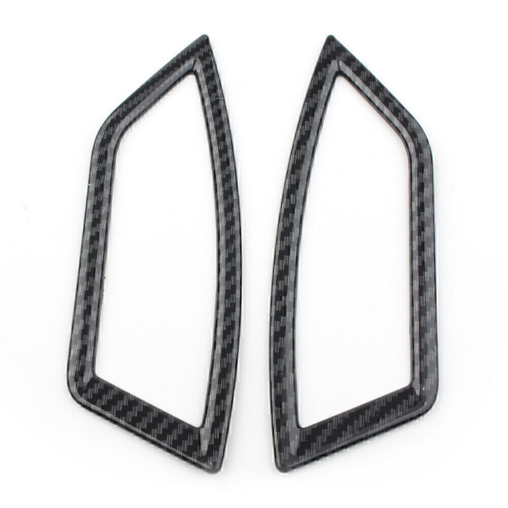 Dashboard air conditioning vent socket cover for Subaru Forester 19 20 carbon fiber