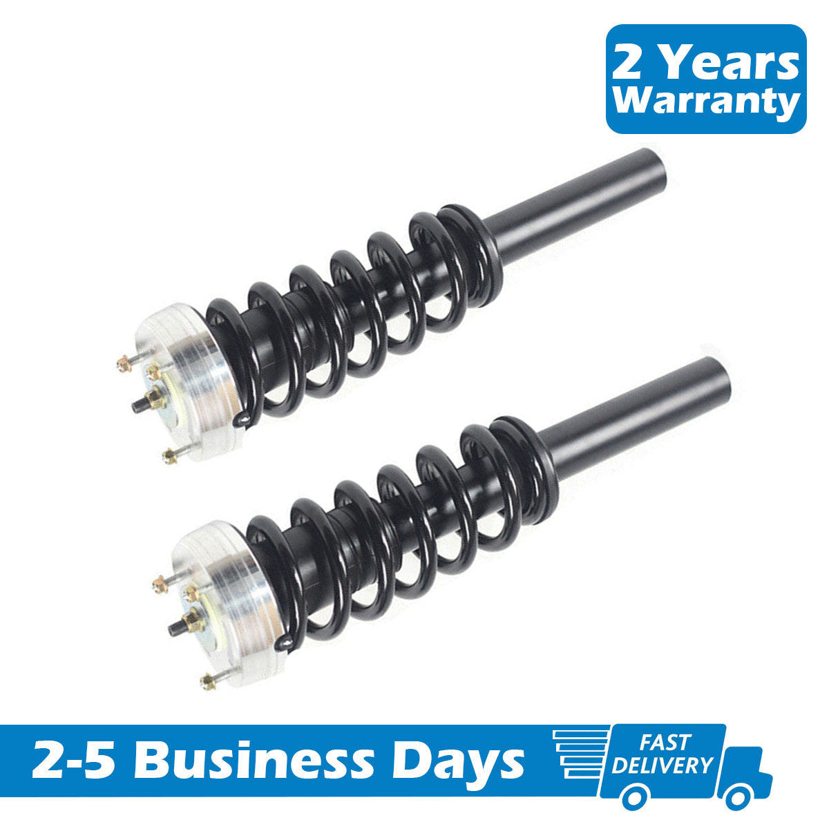 2-piece Assys Fit front shock absorber struts for BMW X5, X6, E70, E71, 2007-14 xDrive35i, 50i