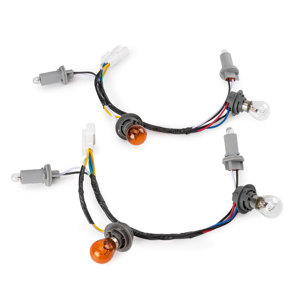 2-Piece Rear Taillight Socket and Wiring Harness for Hyundai Sonata 2011-2014