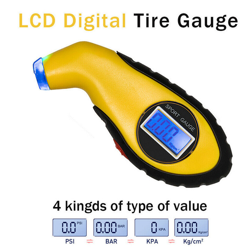New digital tire pressure gauge LCD electronic tester tool  for ford