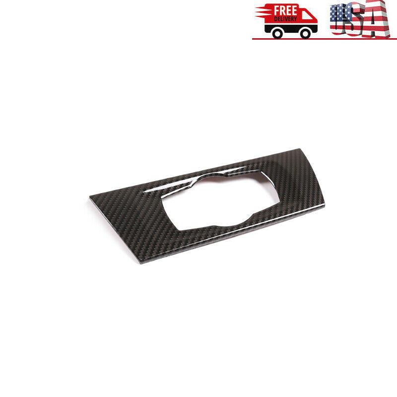 Carbon Fiber ABS AC Knob internal frame cover trim for Jaguar for F-Type 13-24