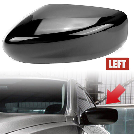 Left Driver Side Mirror Cap Cover Black Fit For 2013-2018 for Nissan Altima Sedan