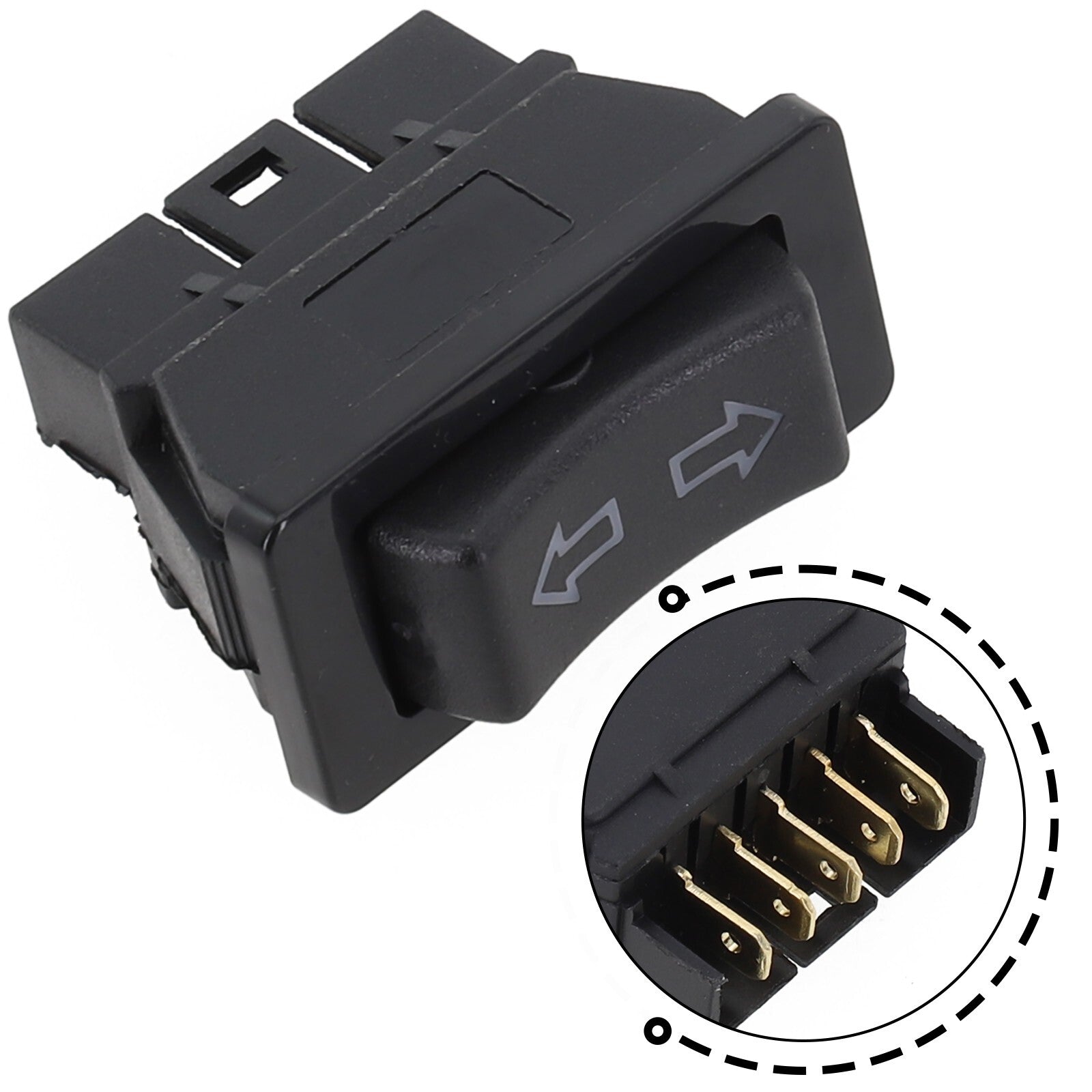 2-pack 12V 20A Bipolar Up + Down Toggle Switch Flashing Switch Screw Terminals