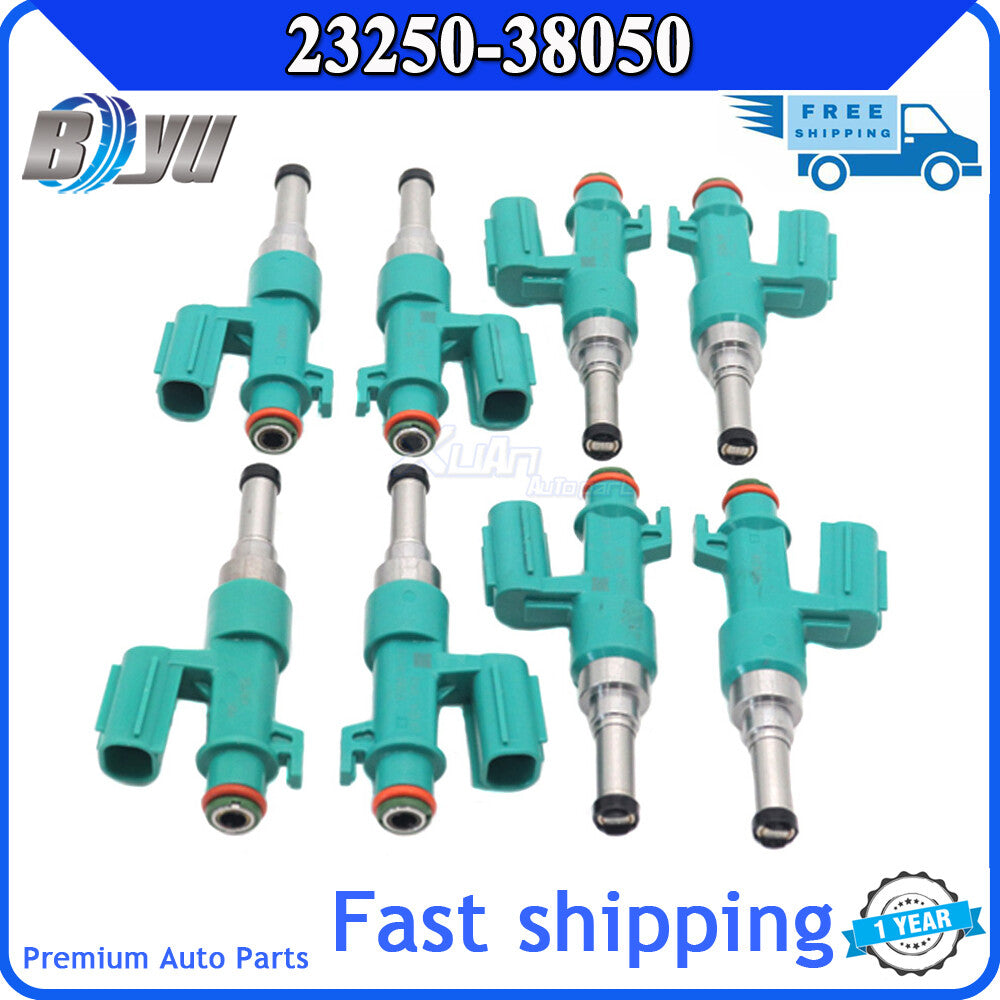 8PCS Fuel Injecotors for Toyota Hilux for Land Cruiser 2.7L 23250-38050 2325038050