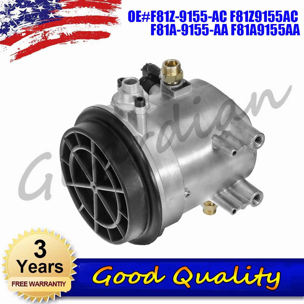 F81Z-9155-AC Fuel Filter Housing Assembly for Ford F-250, F-350, Super Duty, E-550