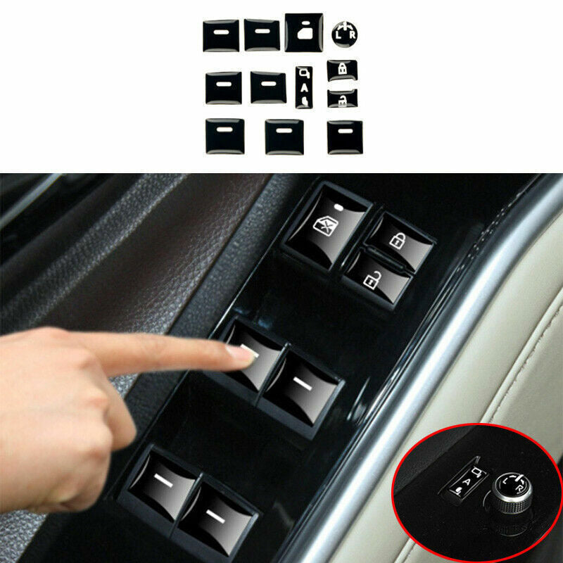 for Toyota Highlander 2020-2022 Black Car Window Door Lock Control Switch Trim