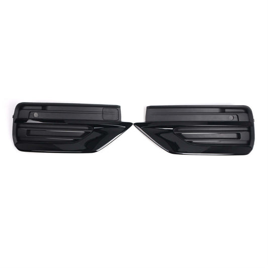 Black front bumper fog light cover for Volvo XC90 2020-2021 (right and left sides)