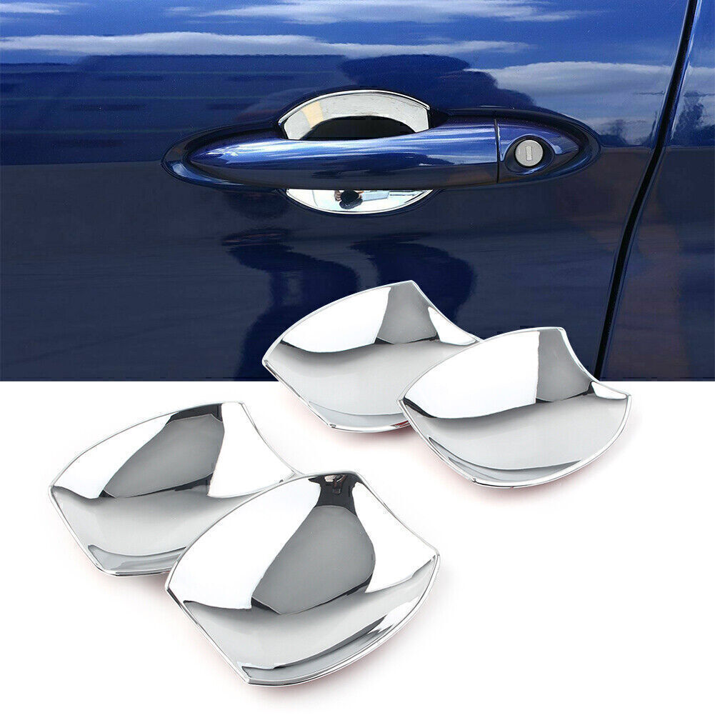 Car exterior door handle cup cover trim for Alfa Romeo Giulia 2017 - 2020 chrome
