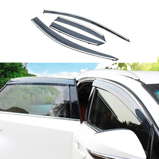 for Lexus NX200t 300h 2015-21 Window Wind Visors Sun Rain Guard Vent Deflectors