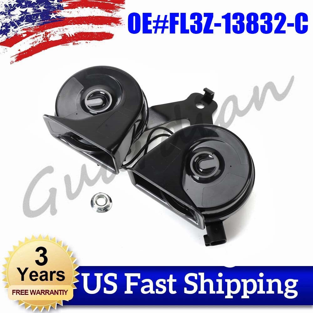 Snail Horn High Low Dual Pitch Assembly FL3Z-13832-C for Ford F-150 3.5L 15-22
