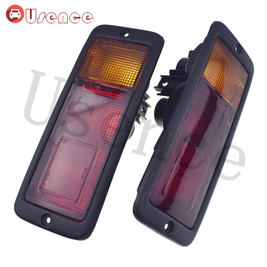2Pcs Rear Left Right Bumper Tail Fog Light Lamp for Mitsubishi Pajero 1992-1999
