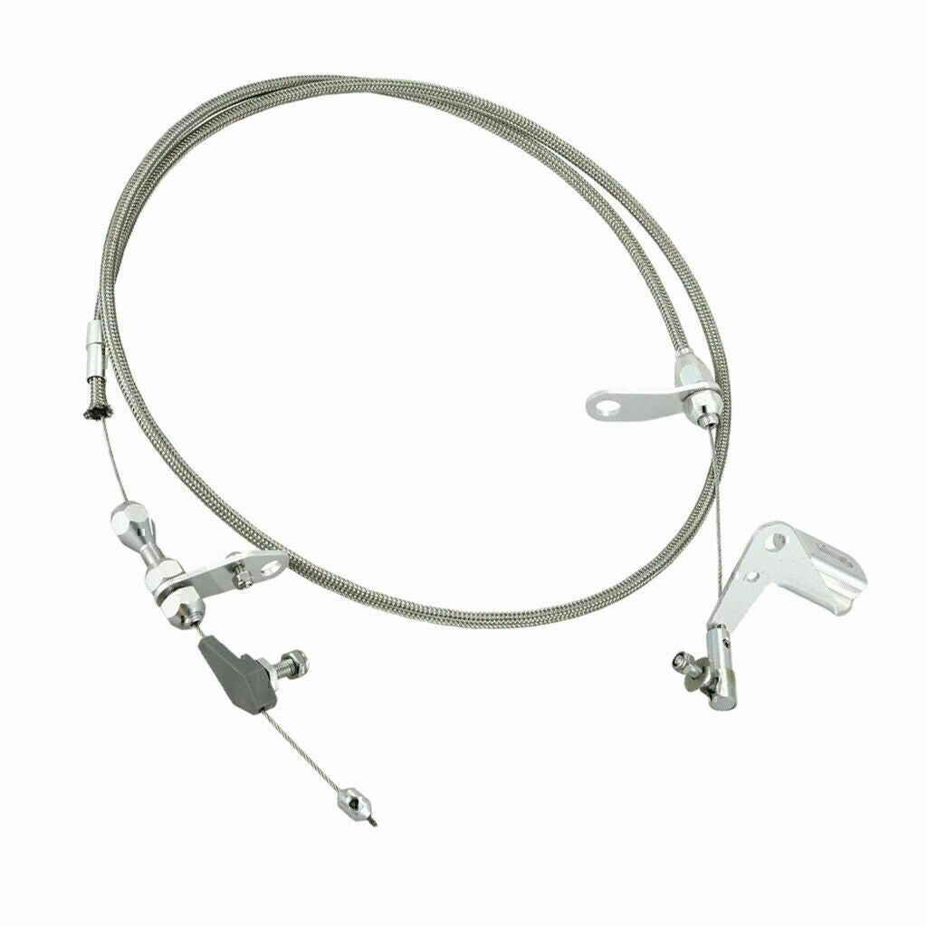 New 727 Stainless Braided Kickdown Cable Detent Transmission Fits Chrysle