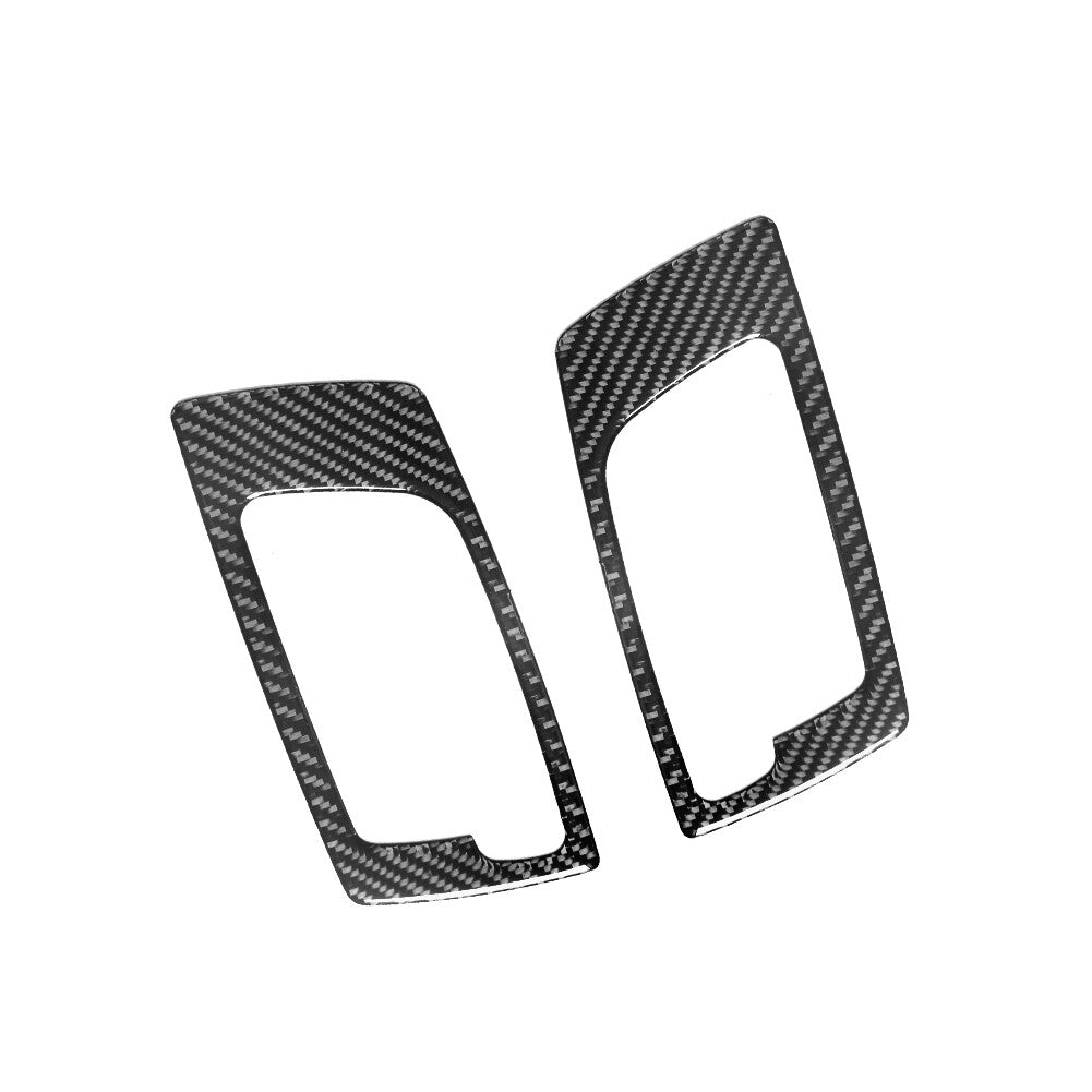 Carbon Fiber Interior Rear Door Handle Trim Cover for Cadillac CTS 2003-2007