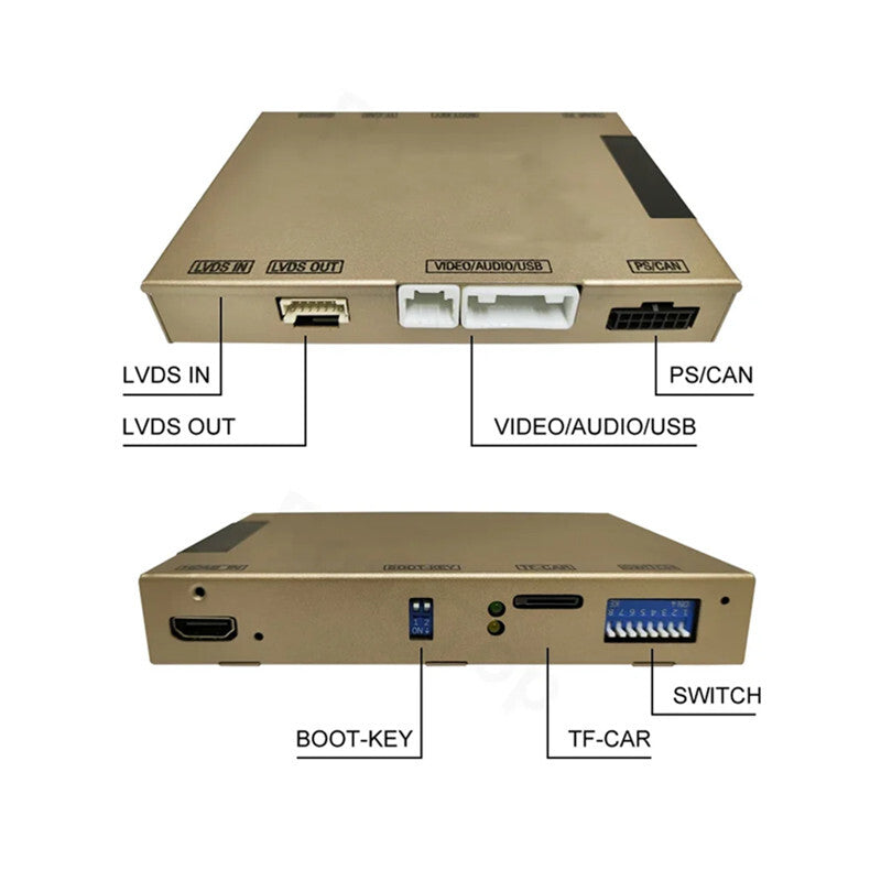 Car Wireless Carplay Android Auto Taurus Decoder box for 11-16 for Ford Sync2 System