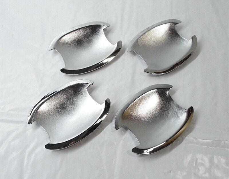 Chrome Exterior Outside Door Bowl Cover Trim 4PCS Fit for Cadillac SRX 10-16 SUV
