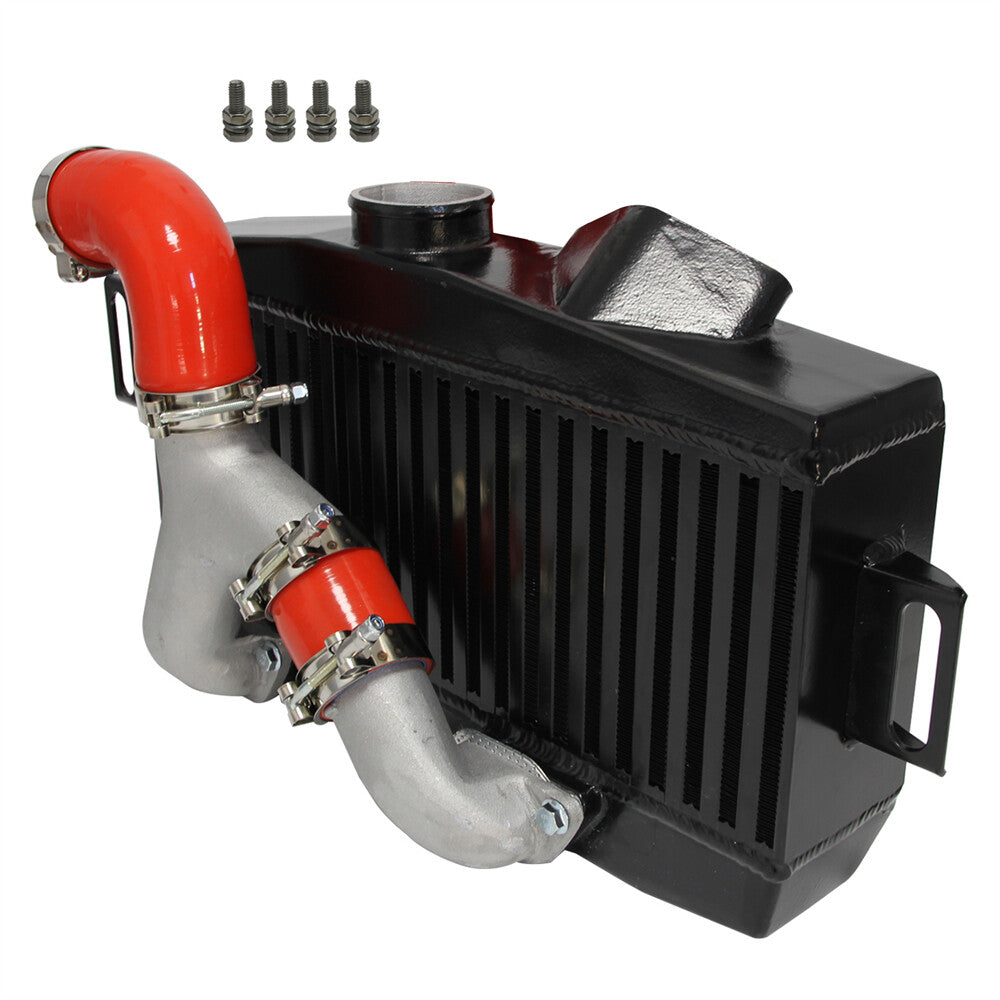 Top Mount Intercooler Kit Y Pipe For 2008+ for Subaru WRX STI EJ257 EJ255 2.5L Red