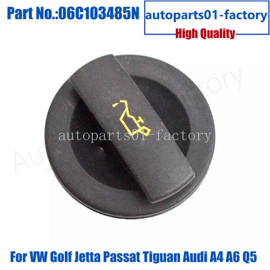 Engine Oil Filler Cap Cover for for VW for Golf for Jetta for Passat for Tiguan for Audi A4 A6 Q5