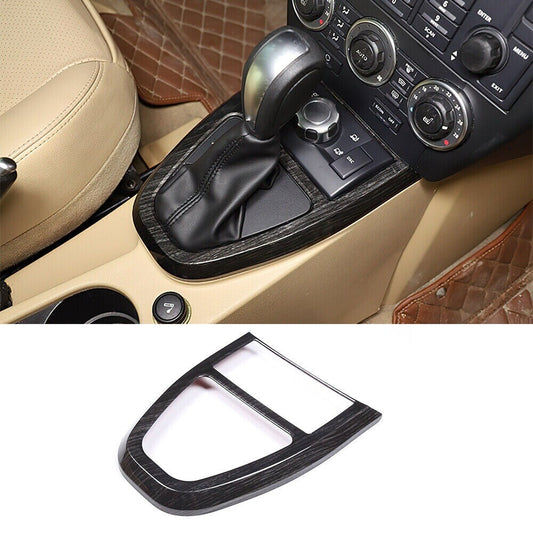 Black Wood ABS Console Gear Shift Panel Trim for Land Rover Freelander 2 2009-12