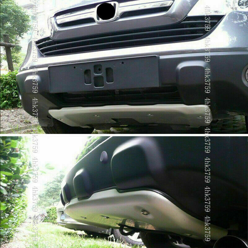 for Honda CR-V 2007-2009 Aluminum Front Rear Bumper Skid Protector Guard Plate