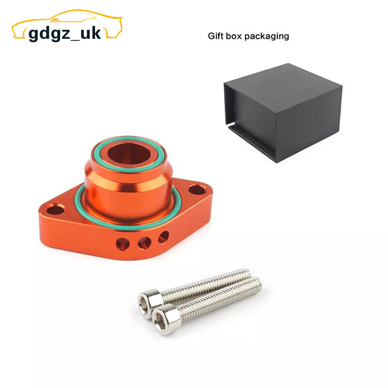 Aluminum Turbo Blow Off Valve Adapter For 1.4 TSi for VW for Audi for Seat for Skoda Orange