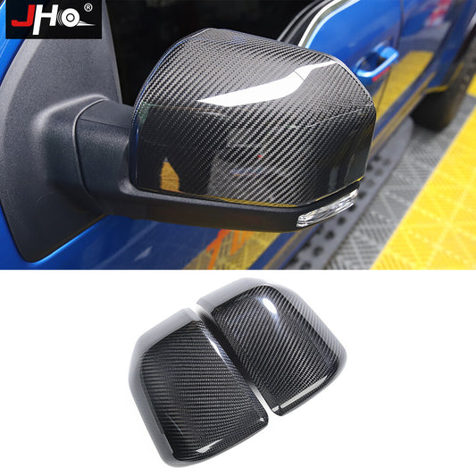 new Real Carbon Fiber L+R Side Mirror Cover Trim for Ford F150