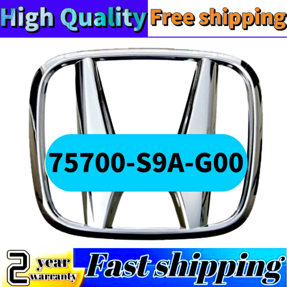 new front grille badge 75700-S9A-G00, suitable for Honda Accord 2003-2007.