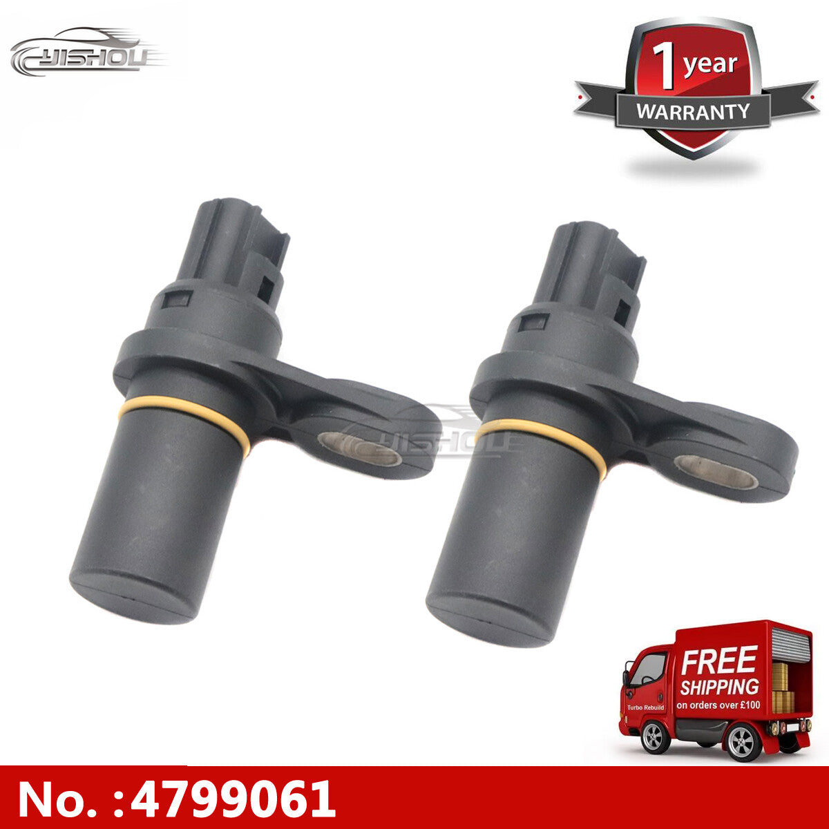 A set of (2) input/output transmission speed sensors suitable for Dodge for Jeep Grand Cherokee